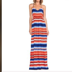 Parker Melrose Sante Fe Silk Maxi dress